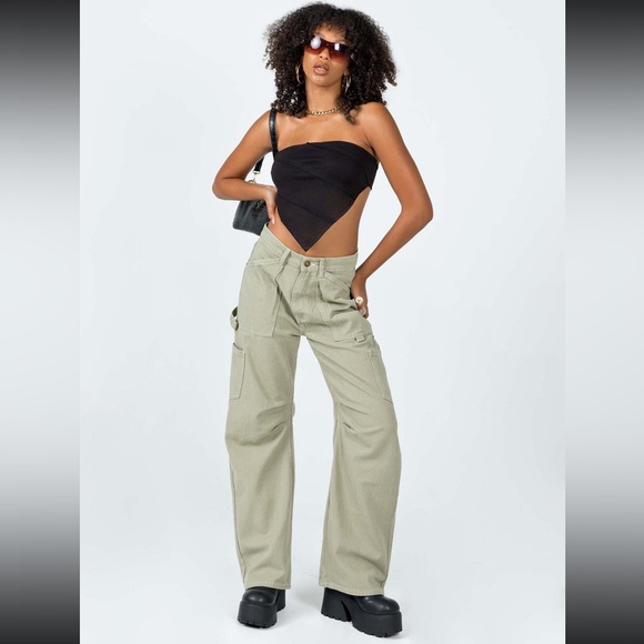 Princess Polly Miami Vice Cargo Pants - Picture 2 of 3